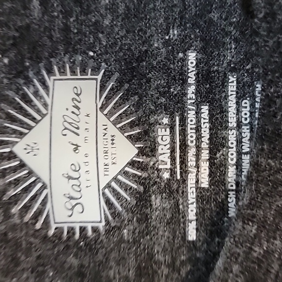 Gray Wisconsin Home T-Shirt - Picture 2 of 3